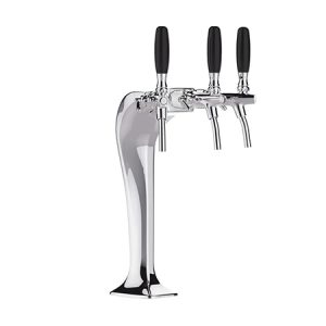 עמוד מזיגה קוברה טריפל נירוסטה למים קרים סודה