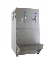 משקורית בנק מים נירוסטה שולחני למים קרים + מגש טיפות